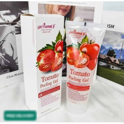 Picture of Tomato peeling Gel 320ml Original made in China Brand Yan Namei Ji-White