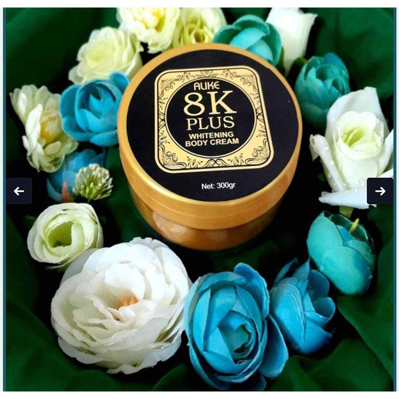 Picture of 8k plus original whitening body cream-300gm-Floral
