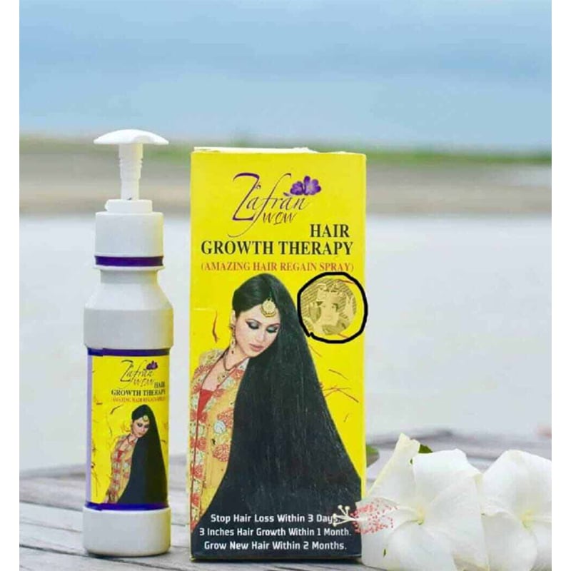 Picture of saffron authentic Hair Growth Therapy Oil 150ml