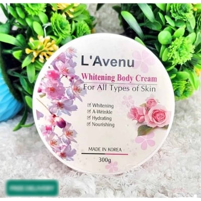 Picture of L'Avenu Body Whitening Cream - 300gm-White