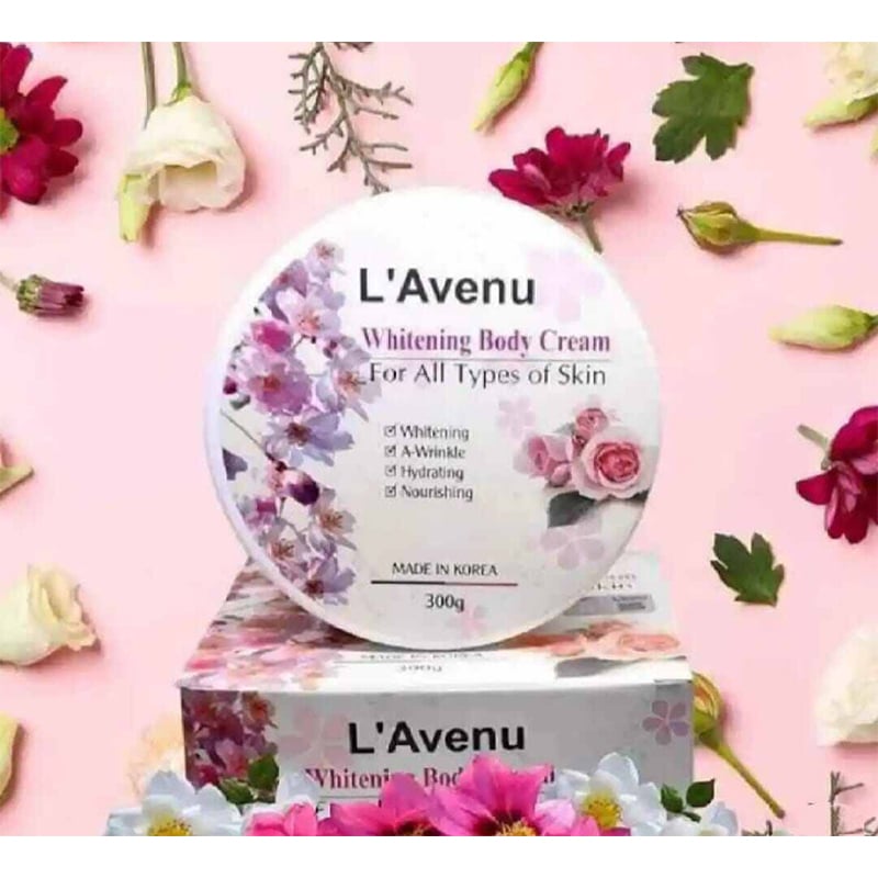Picture of L'Avenu Body Whitening Cream - 300gm-White