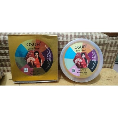 Picture of Osufi Badsha Laser Fasial 6 in 1 Vip Rainbow Combo Face Pack - 500 gm