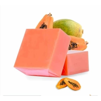 Picture of Papaya Soap Base 1000gm for making papaya hand made soap-1kg
