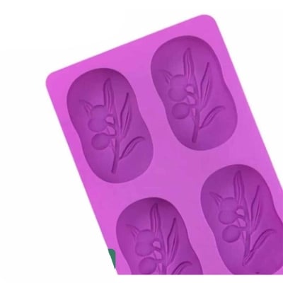 Picture of Soap Mold Silicone 4 DIY'S-Multicolor