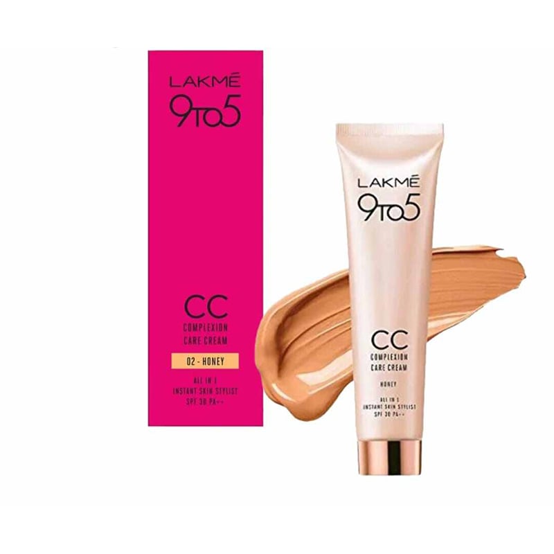 Picture of Lakme 9 to 5 CC Complexion Care Cream Shade 02 Honey -30g