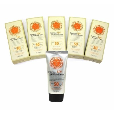 Picture of 3W Clinic Intensive UV Sunblock Cream SPF50+ PA+++ 70ml