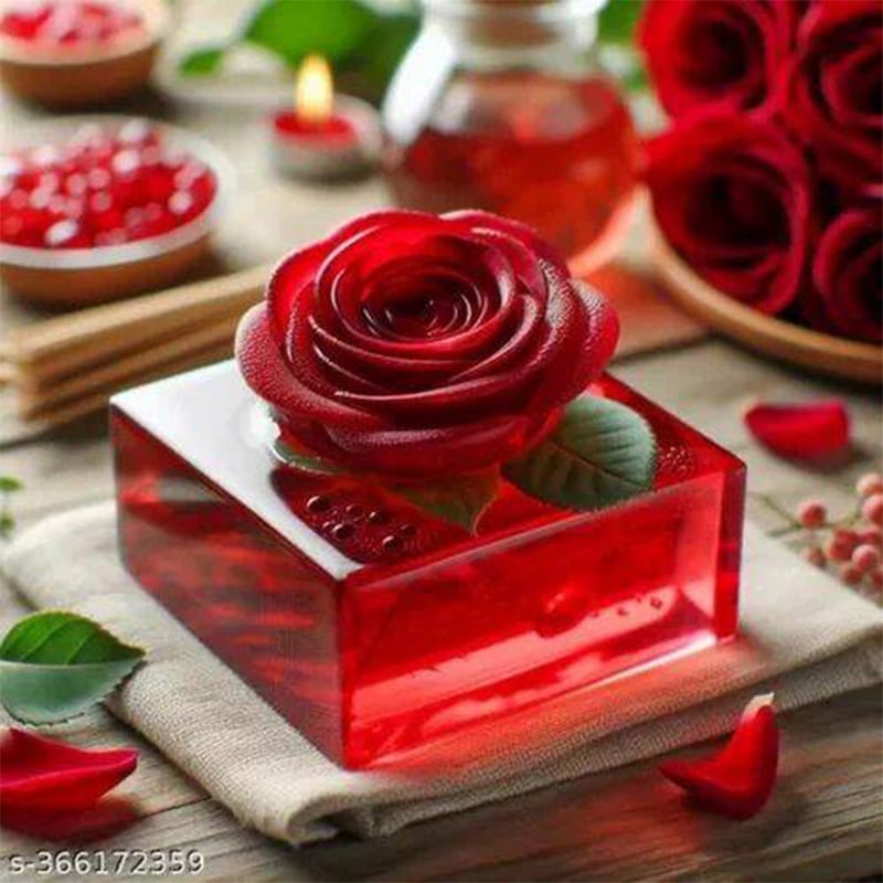Picture of Glycerine & Rose Soap Base- 500gm