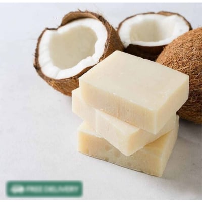 Picture of 250 grams white Soap base (Coconut milk soap base)