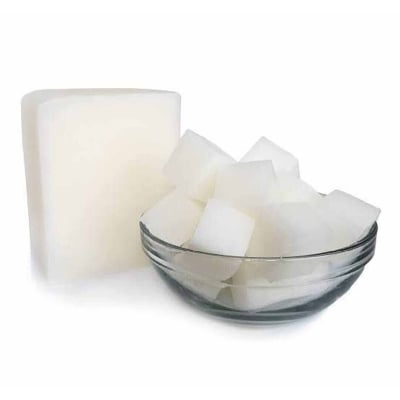 Picture of 250 grams white Soap base (Coconut milk soap base)