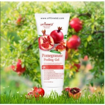 Picture of Pomegranate Peeling Gel | ISO Approved | 100% Authentic | Brightening Face & Body Exfoliating Gel 320 ml