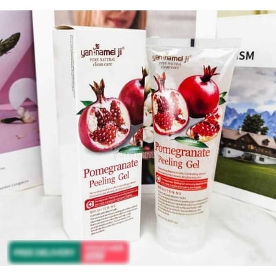 Picture of Pomegranate Peeling Gel | ISO Approved | 100% Authentic | Brightening Face & Body Exfoliating Gel 320 ml