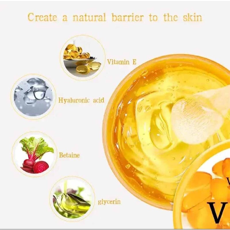 Picture of Vitamin E Soothing Gel 99% 300 ml-Yellow