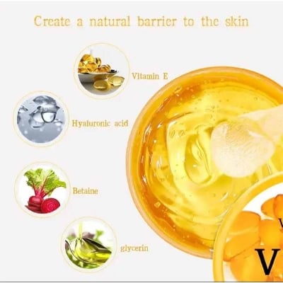 Picture of Vitamin E Soothing Gel 99% 300 ml-Yellow