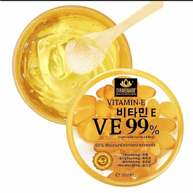 Picture of Vitamin E Soothing Gel 99% 300 ml-Yellow