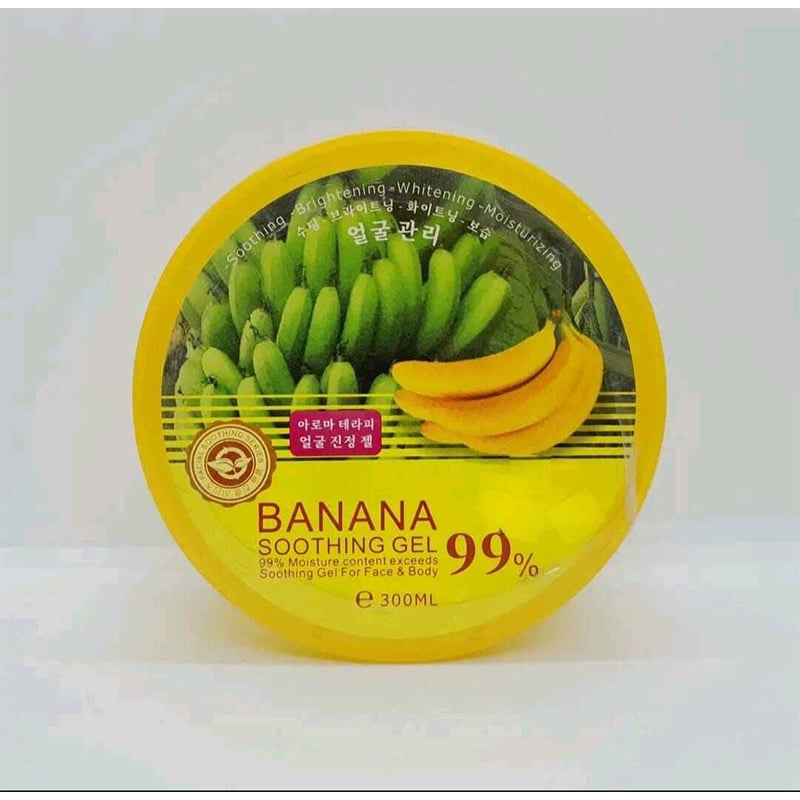 Picture of Banana 99% Soothing Gel 300ml-Yellow