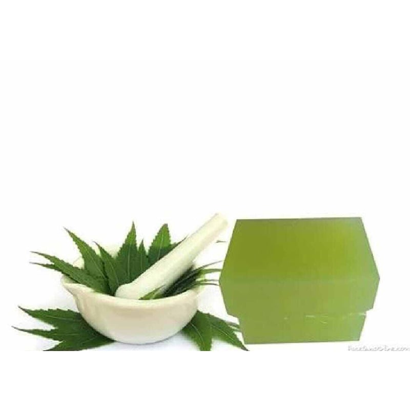 Picture of Neem Soap Base 100% Natural and Organic-250gm
