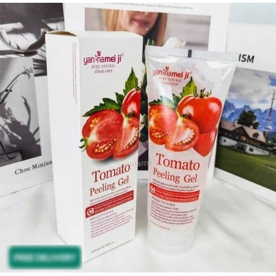 Picture of Tomato peeling Gel 320ml Original made in China Brand Yan Namei Ji-White