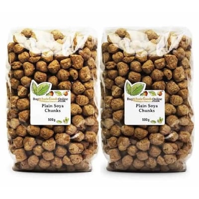 Picture of Vegetarian Soya Chunks (Indian) - 1kg soya bori