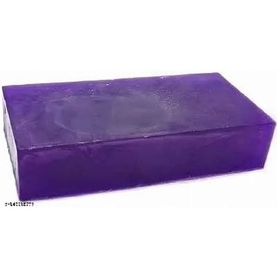 Picture of lavender soap base premium Quality-1kg Melt & Pour Soap Base Bar For Soap making