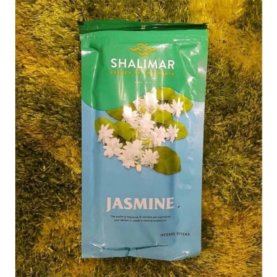 Picture of Shalimar Jasmine Agarbatti - Zipper Pack Incense Sticks-Indian-Brown