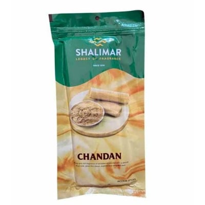 Picture of Shalimar Chandan Zipper Pack Incense Sticks Agarbatti-Indian-Brown