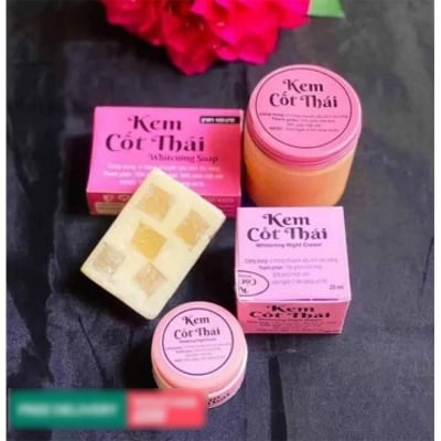 Picture of Kem Cot Thai Complete Glow Combo [Body Cream + Night Cream + Soap]-Floral