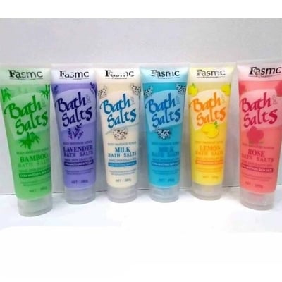 Picture of Bath Salts Body Massage Scrub 380gm - Random Flavour-Multicolor