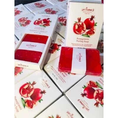 Picture of Pomegranate Peeling soap ISO Approved 100gm-Fruity