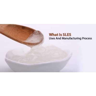 Picture of Sodium Lauryl Ether Sulfate (SLES PASTE) 70%, For Surface Disinfectant, Liquid, Made in China-1kg