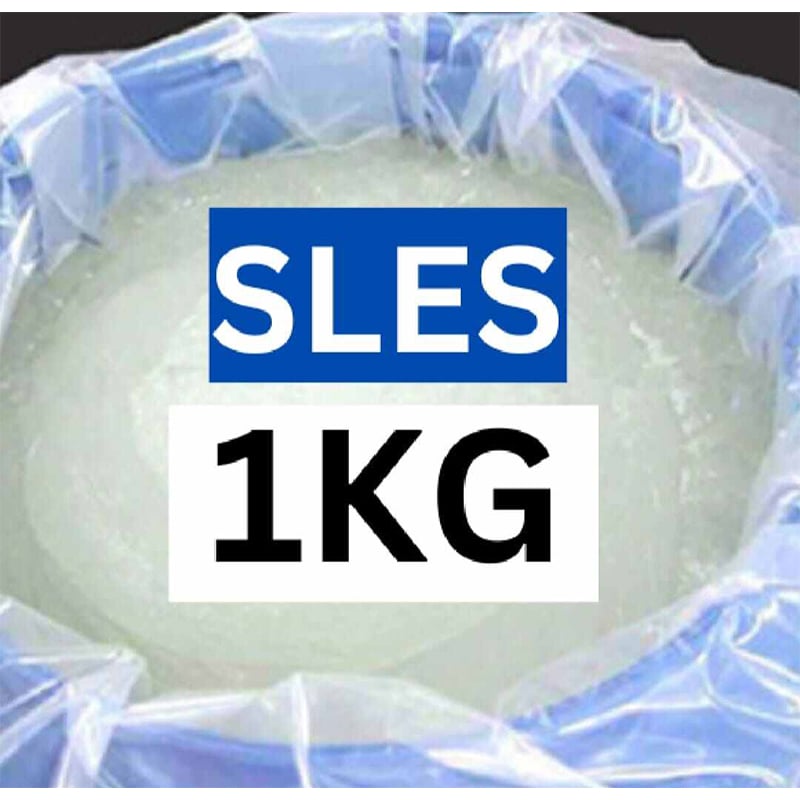 Picture of Sodium Lauryl Ether Sulfate (SLES PASTE) 70%, For Surface Disinfectant, Liquid, Made in China-1kg