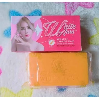 Picture of Original White Aura Miracle Carrot Soap 160gm