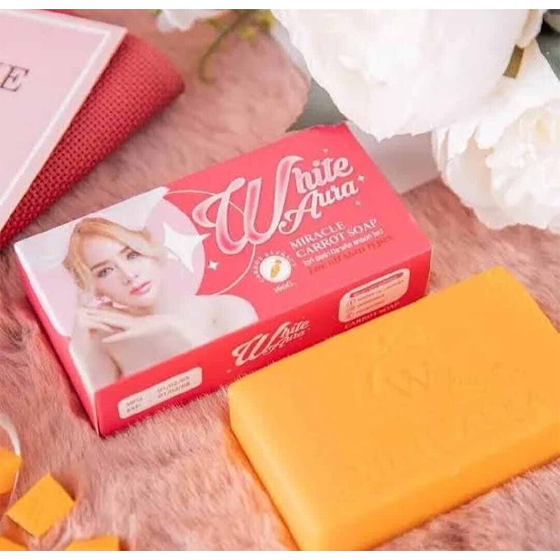 Picture of Original White Aura Miracle Carrot Soap 160gm