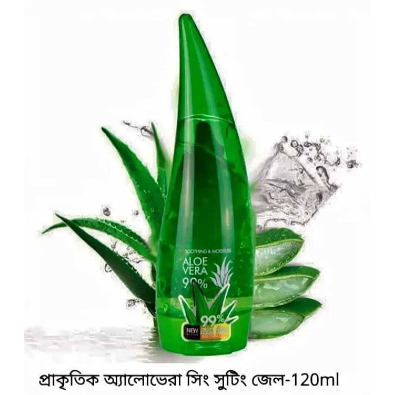 Picture of Nature Soothing Gel – 99% Aloe Vera Moisture Gel for Skin Hydration and Relief-120ml-Aloe Vera