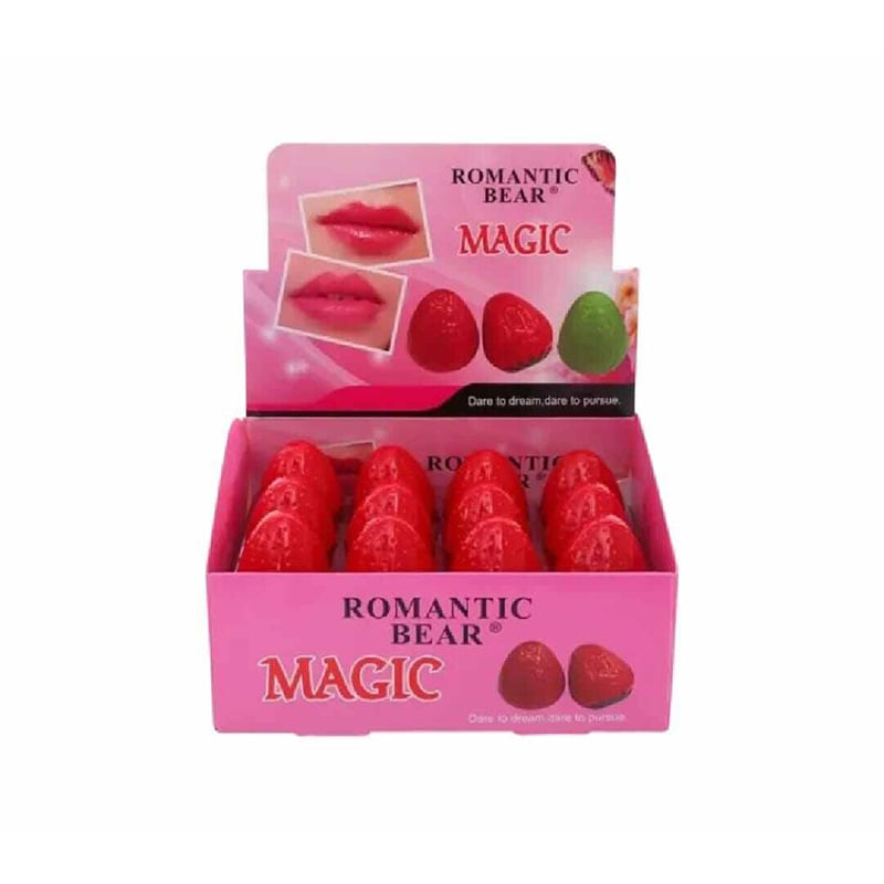 Picture of Forzero Strawberry Lip Balm Moisturizing Smooth Lip Lines Anti-Drying Lip Care Product