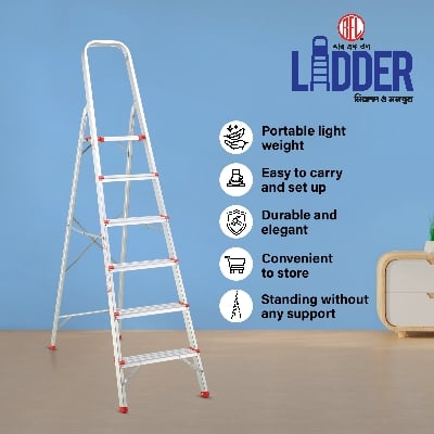Picture of RFL House Hold Ladder 6 Step Narrow