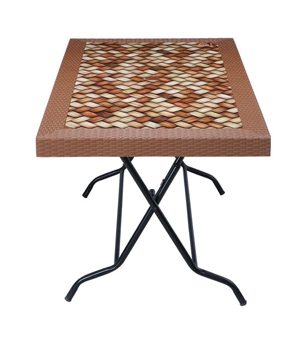 Picture of Caino Dinner Table 6 Seat S/L Print Knot EB