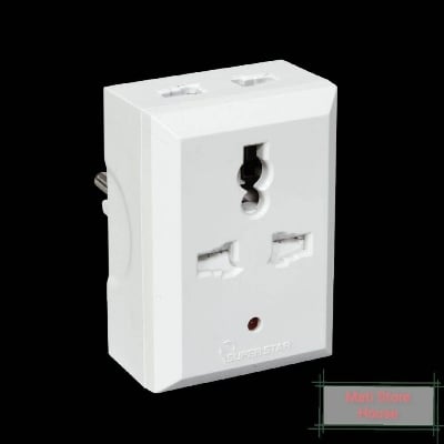 Picture of Travel Multi Adapter/Socket - White