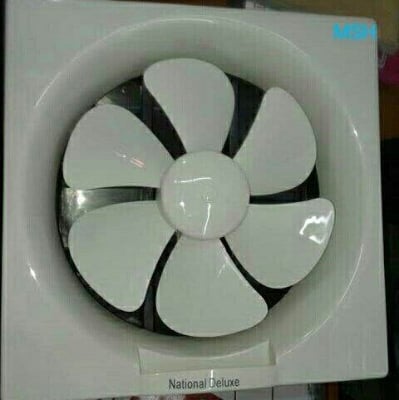 Picture of 8" National Deluxe Exhaust Fan - White