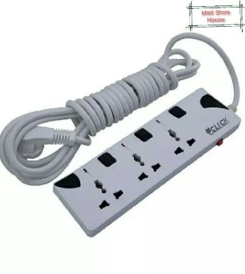 Picture of 3 Port Multi Plug (Click) - White