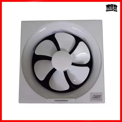 Picture of 6" National Deluxe Exhaust Fan - White