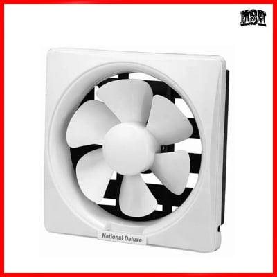 Picture of 8" National Deluxe Exhaust Fan - White