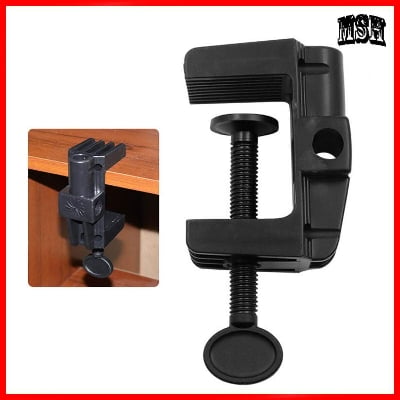 Picture of Clip Mount For Desk Lamp - Wall Hook - Black