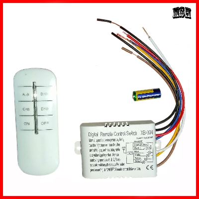 Picture of 4 Way RF Remote Control Switch - White