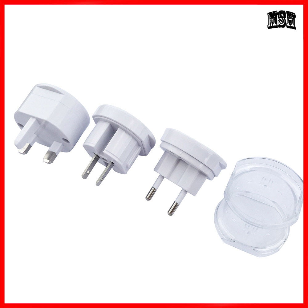 Picture of Universal Multi Function Conversion Plug For Traveling (Universal Travel Adapter) -  White