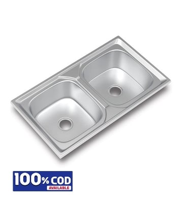 Picture of RFL Kitchen Sink Luxury (Double Bowl) 32"x18"