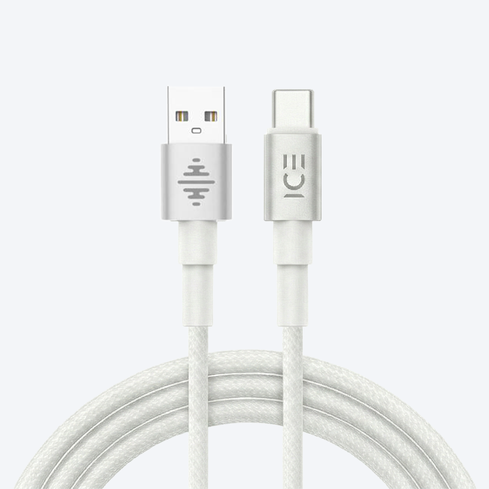Picture of ICE Type A to C 28W– Braided Cable | 5ft / 1.5 Meter | Hyperfast Charging-Black