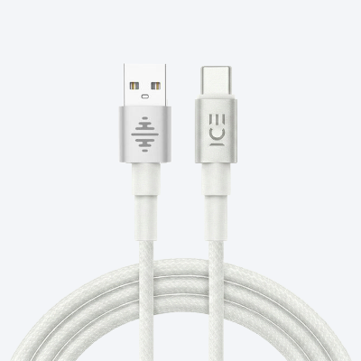 Picture of ICE Type A to C 28W– Braided Cable | 5ft / 1.5 Meter | Hyperfast Charging-Black