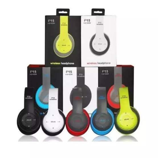 Picture of P47 - Wireless Bluetooth Headphone | In Ear Earphone for Android - Multicolor