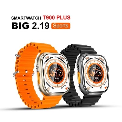 Picture of T900 Plus Smartwatch 2.19” Infinity Display | Full Touch | Bluetooth Calls | Sports & Sleep Monitoring – T900PSW - Multicolor