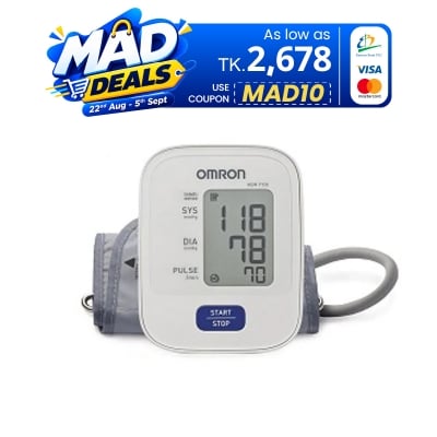 Picture of Omron HEM 7120 Upper Arm Automatic Blood Pressure Home B P Monitor Bp Machine Hem 7120